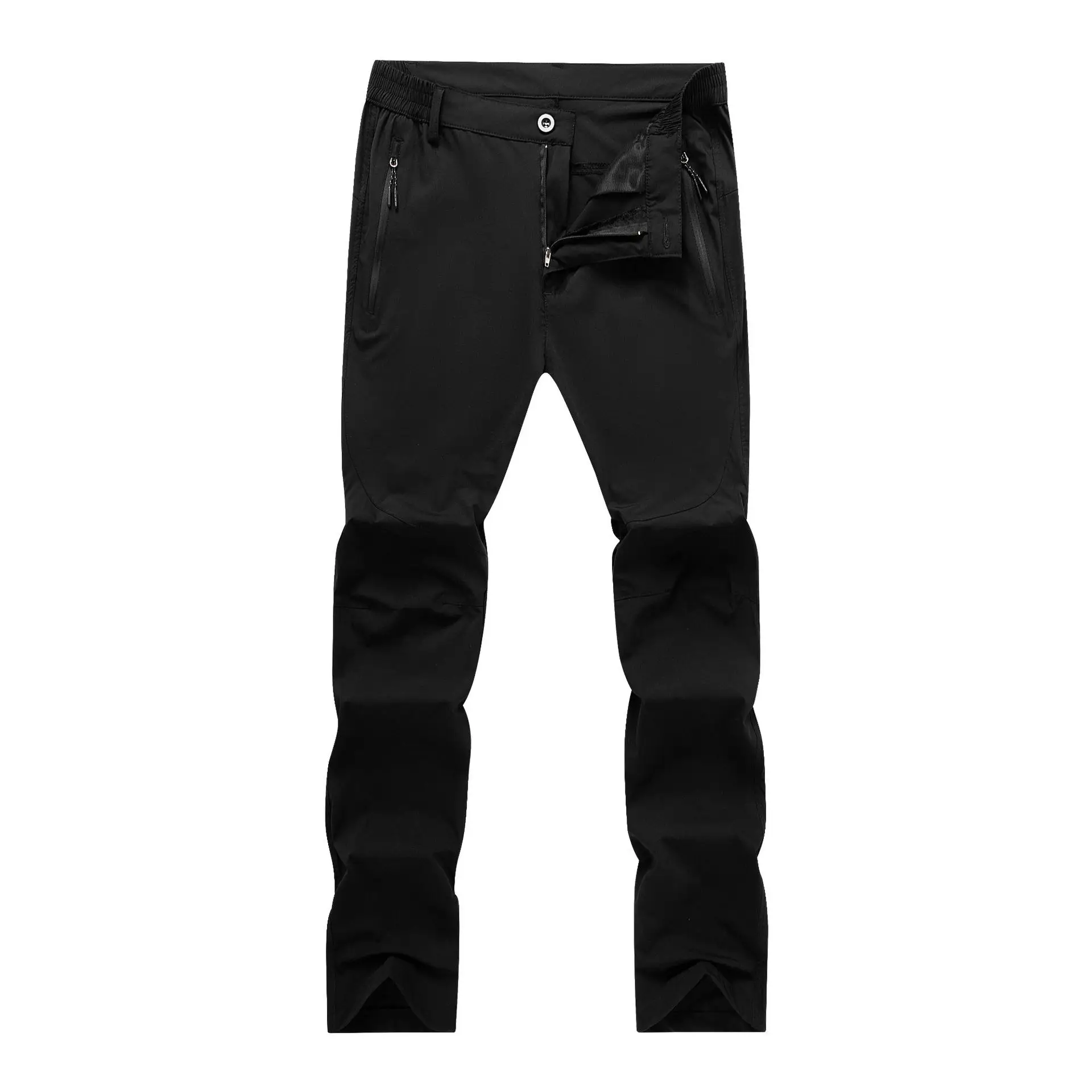 Mens Quick-dry Summer Hiking Climbing Pants -stretch Lightweight Trekking Trousers With Color Block Design Tactical Size 4XL 5XL 5