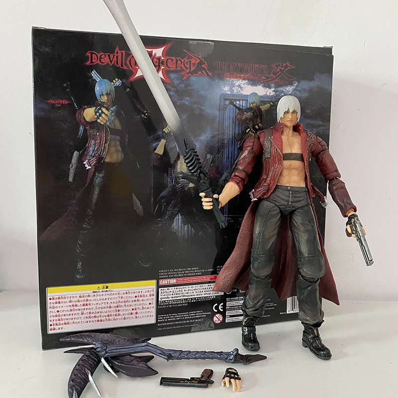 Play Arts Kai Devil May-Cry Dante Action Figure Model Toy 12 inch