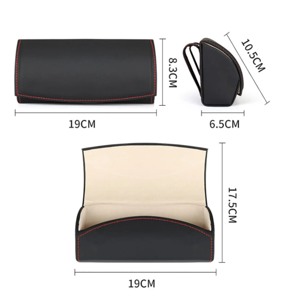 Premium Car Visor Sunglasses Holder and Storage Organizer