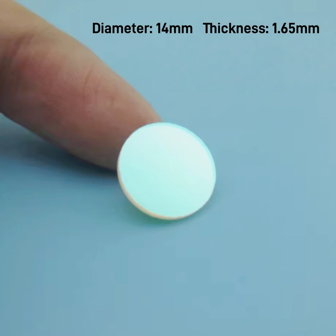 610nm 협대역 필터 적색광 광학 필터 중심파장 10nm 유리 코팅 얼굴 인식을 위한 높은 투과율