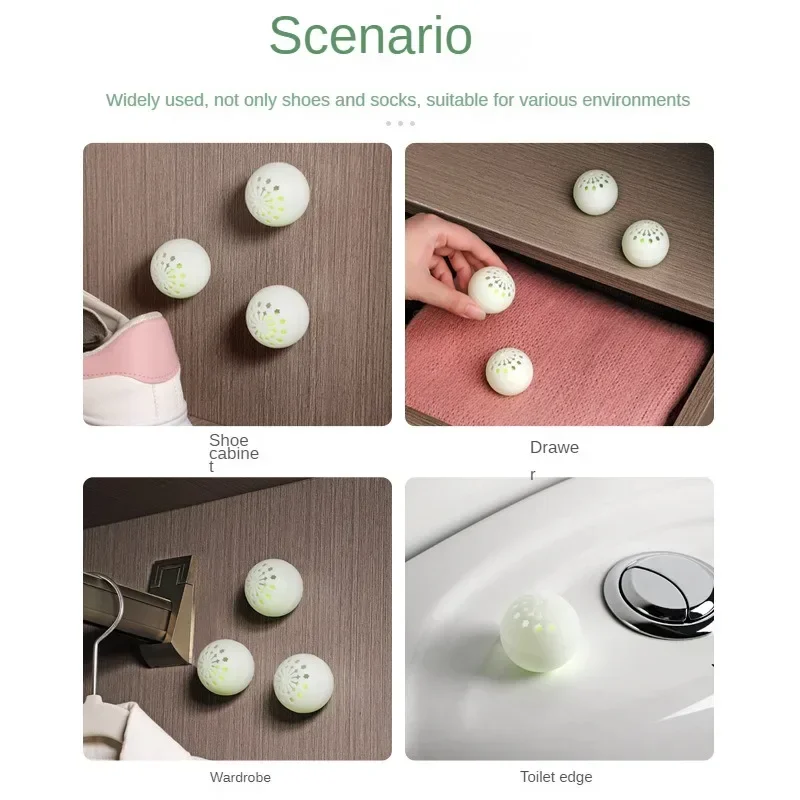 Moth Balls Air Freshener From Moley Shoe Cabinet Deodorant Car Home Run Ball Deodorizer Naphtalina Sneaker Perfume 24/12/6PCS