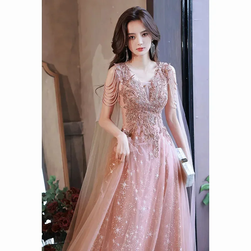 heavy-industry-evening-dress-skirt-female-2024-new-high-end-light-luxury-banquet-temperament-ceremony-host-can-usually-wear-n628