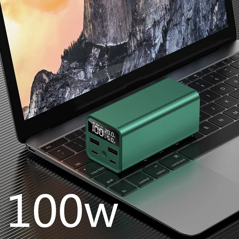 Power Bank da 100W con porta ca per Notebook portatile Power Bank da  57600mAh per iPhone 15 14 13 caricabatterie portatile Samsung iPad  Powerbank - AliExpress