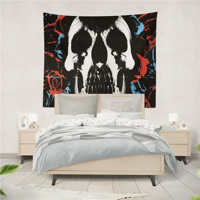 Aertemisi Deftones Gobelin Fali Függő Művészet Hálószoba Nappali Dekoráció Főiskolai Kollégiumi Parti Háttere - Image 3