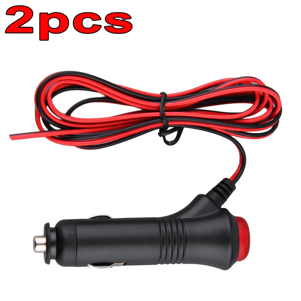 1/2Pcs Car Cigarette Lighter Socket Splitter Plug Connector Power ...