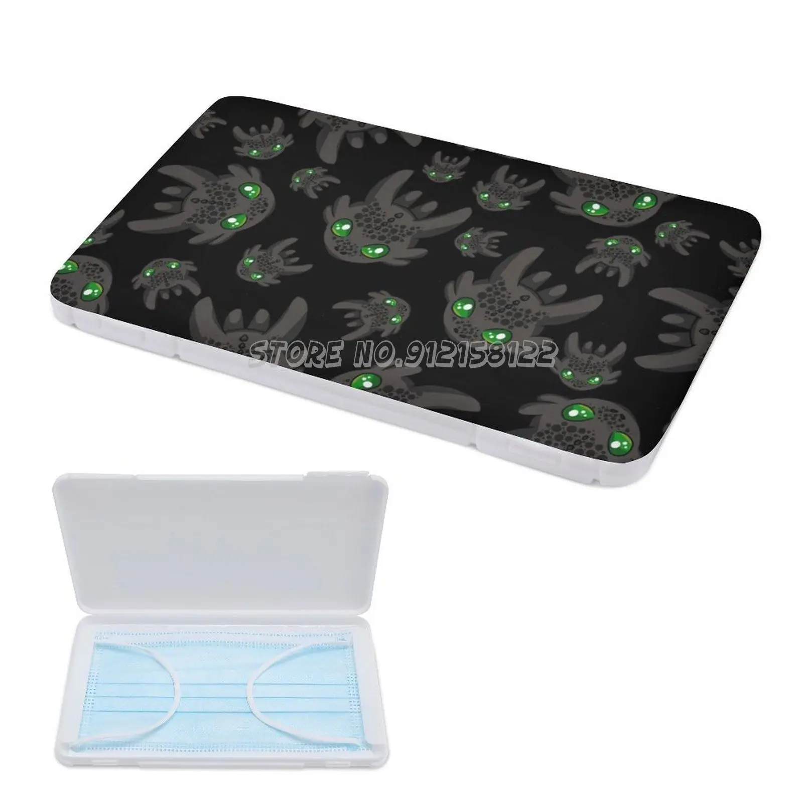 Чиби Беззубик! Коробка одноразовая для хранения маски портативный многоразовый