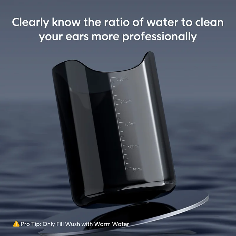 Electric Ear Irrigation Flushing System Water Powered Ear Cleaner with 4 Pressure Modes Ear Cleaning Tool With USB Rechargeable 5