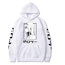 

2022NEW In The Franxx Men Women Unisex Hoodies Sweatshirts Zero Two Hoodie