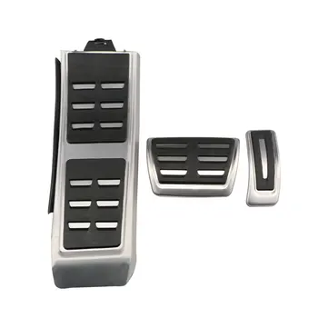 LHD 자동차 페달, 연료 브레이크 발판 페달 커버, 아우디 A4 B8 S4 RS4 Q3 A5 S5 RS5 8T Q5 8R SQ5 A6 C7 A7 S7 S6 4G A8 S8 A8L 4H