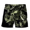 Funny 3d Printed Dollar Beach Shorts For Men Kids Summer Personalized Fashion Swim Trunks Cool Street Short Pants Women Clothing 6