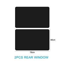 Magnetic Car Side Window Sunshades for Enhanced Sun Protection (2PCS Rear Window)