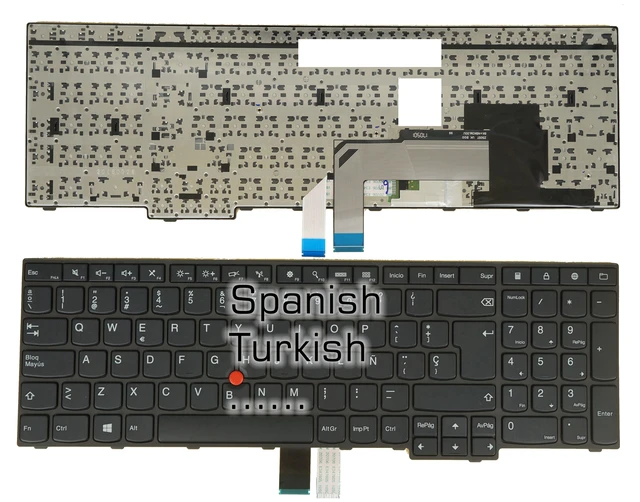 Spaans Turks Toetsenbord Voor Lenovo Thinkpad E550 ( 20DF 20DG 20E0 E550C E555 (20DH) e560 (20EV 20EW ) E565 ( 20EY ) E560c _ AliExpress Mobile