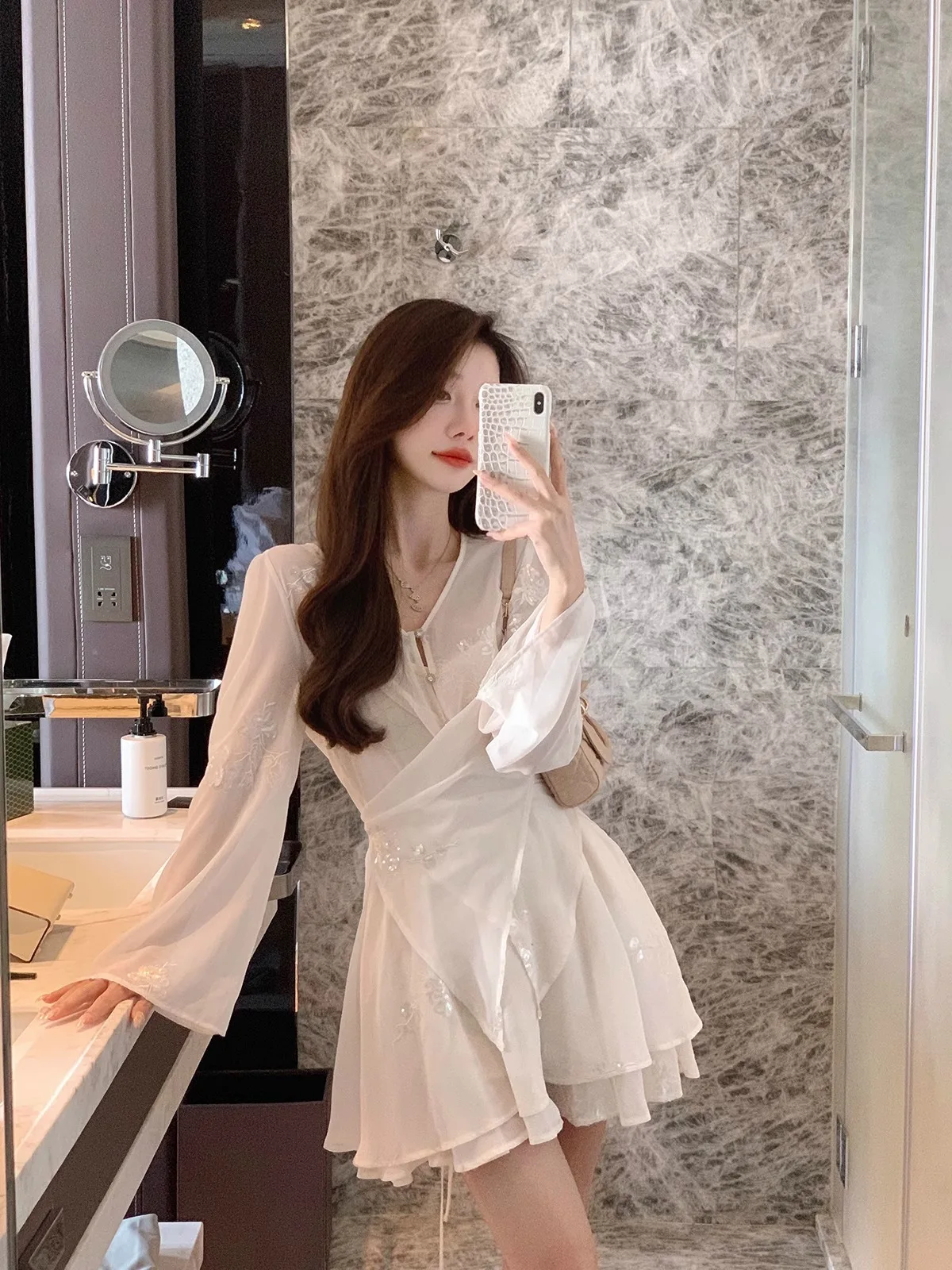 

2024 New Summer Pure Color Strap Y2k Mini Dress Woman Elegant Sleeveless Short Party Dress Casual One Piece Dress Korean Fashion