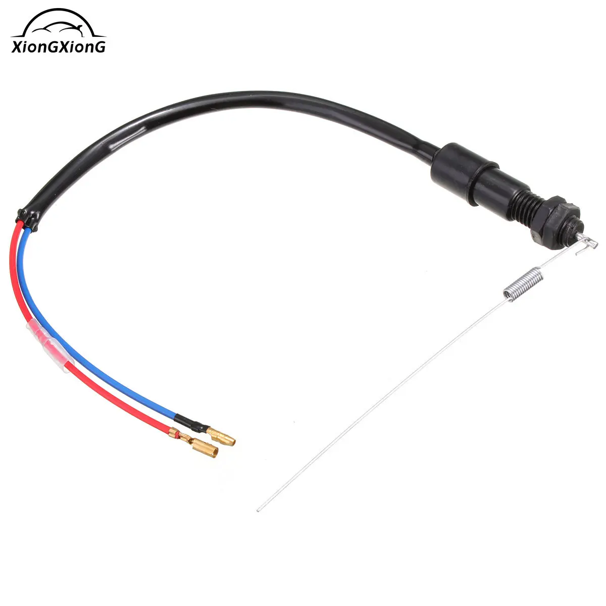 

Motorcycle Drum Brake Light Rear Brake Switch + Spring Kit Universal For Pit Bike Quad Scooter #0702874810722