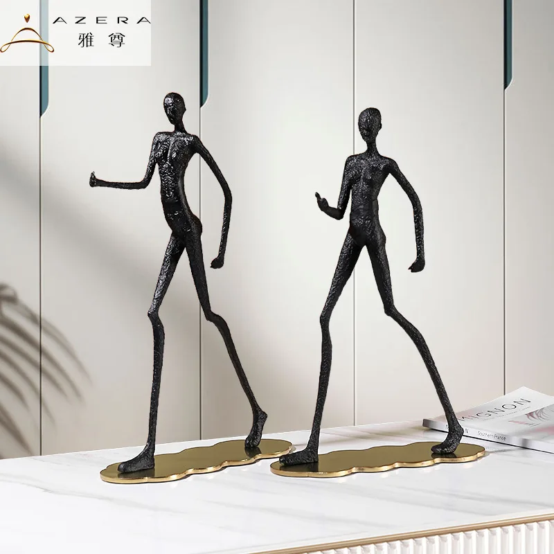

Ручная работа, статуя героя, ходячий человек Giacometti, фигура человека, скульптура, украшение для дома, офисный стол, Декор