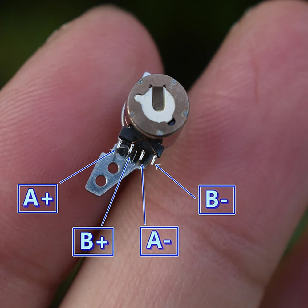 Micro 2-Phase 4-Wire Stepper Motor with 9mm 10mm Slider Stroke Optical Instrument Focusing Motor Mini 6mm 7mm 8mm Stepping