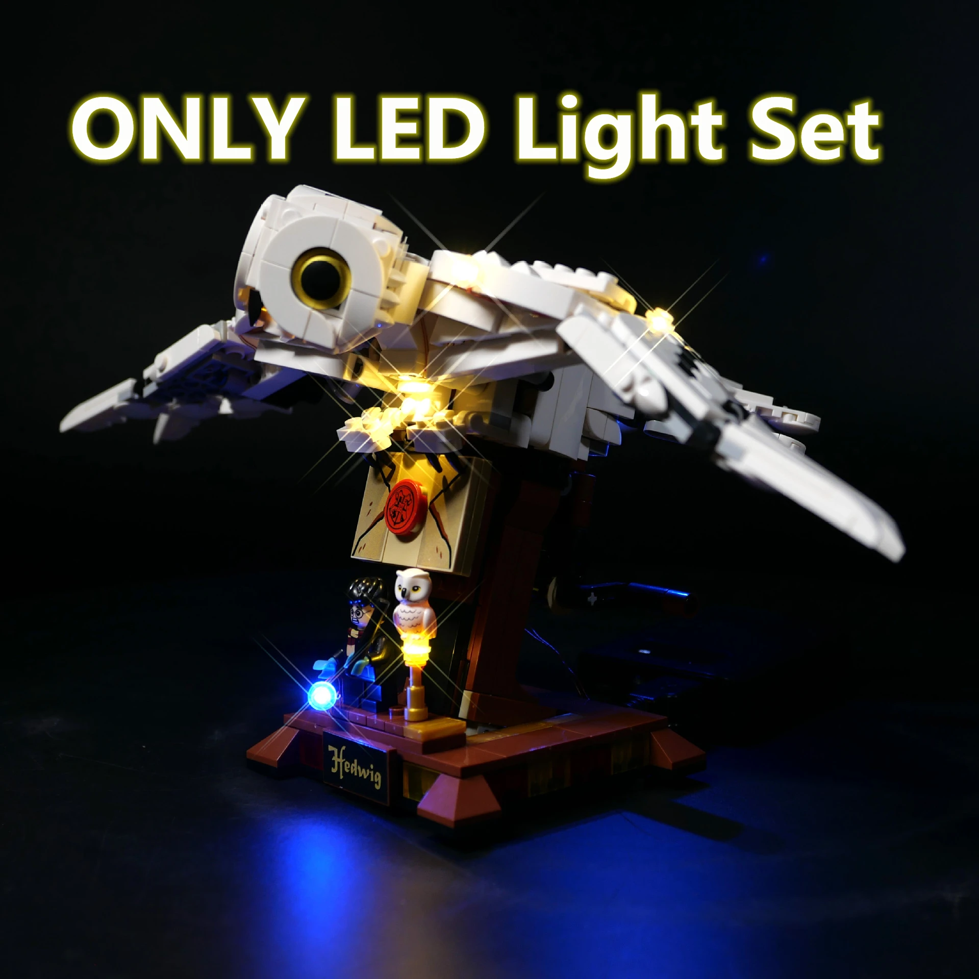 Nuovo In Magazzino Set Di Luci A Led Per Compatibile Con Lego 75979 Hedwig Building Blocks Giocattoli Accessori In Mattoni
