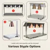 DR1 Commercial Grade Food Heat Lamp Portable Electric Food Warmer Station with Bulbs  Hot Base Plate Buffet Chafing Dish Chafer 5