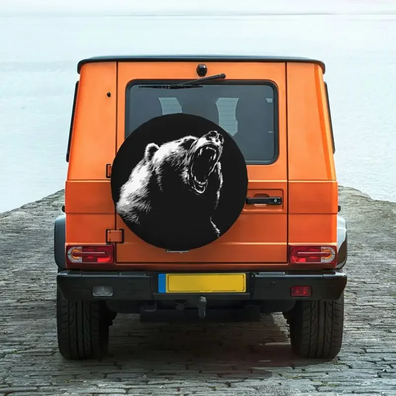 Angry Bear ����� Ÿ�̾� Ŀ��, ����Ÿ �̾���� ����Ű ���� RV SUV 4WD 4x4 �ڵ��� �� ��ȣ�� Ŀ��, 14 ��ġ, 15 ��ġ, 16 ��ġ, 17 ��ġ