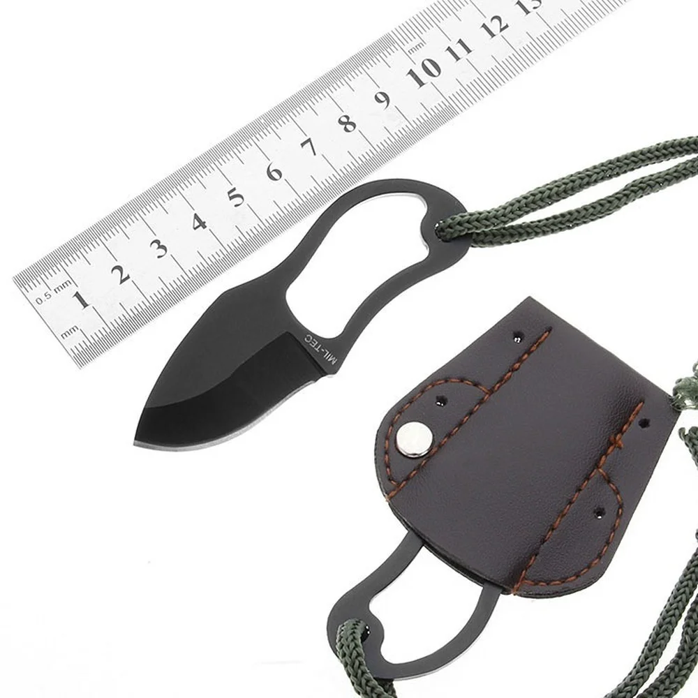 

Small and Practical Small Straight High Hardness Outdoor Knife Mini Life-saving Claw Knife MC Knife Gift Fruit Knife