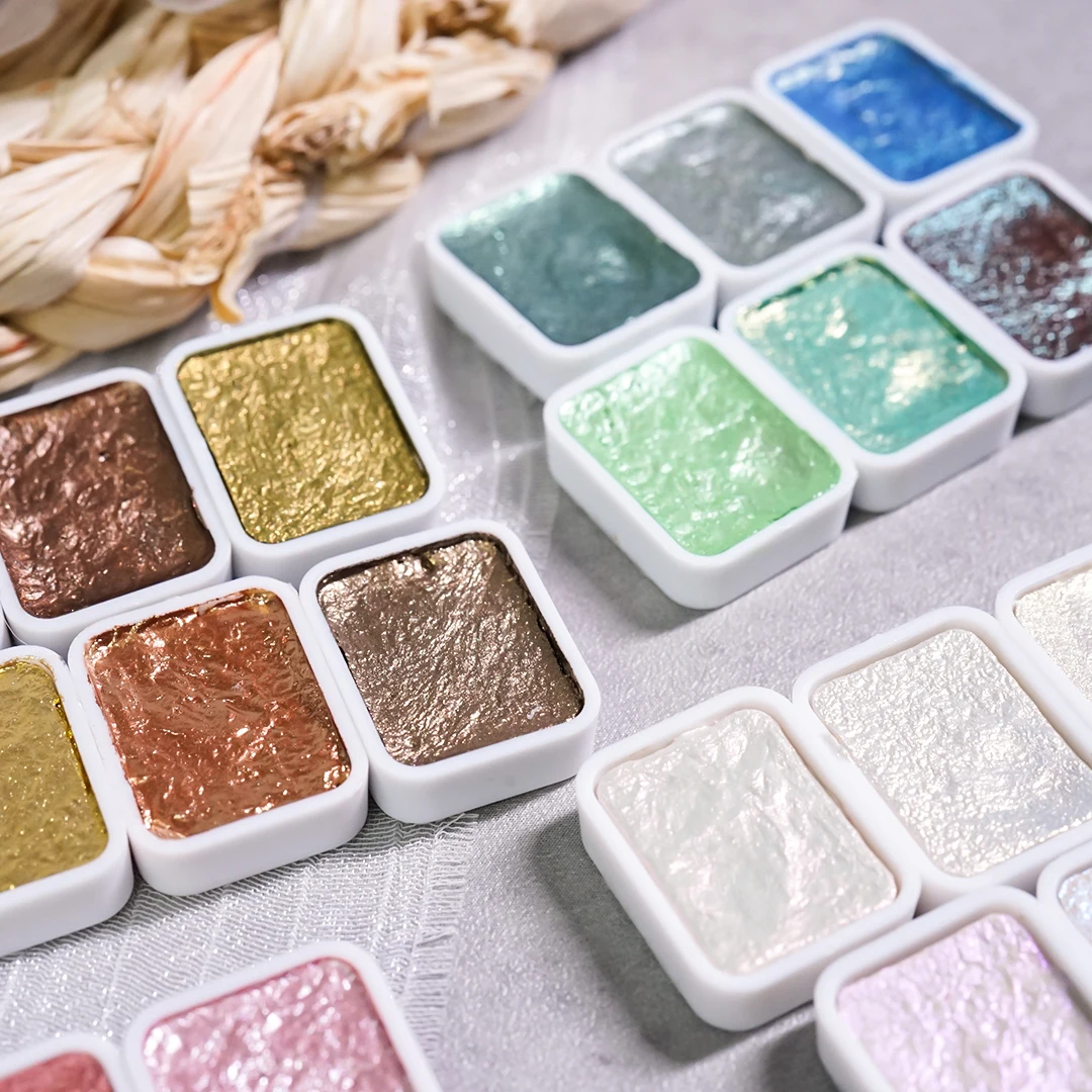 Solid Riflettente Glitter Nail Paint Inchiostro Ad Acquerello Fiore In Fiore Pigmento Astratto Magic Shimmer Aurora Decoracion Manicure