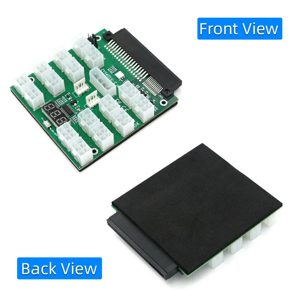 채굴용 브레이크 아웃 보드 ATX 16 포트 델 750W 1100W 2000W PSU 서버 GPU 그래픽 카드 Bitcoin  Miner6Pi - G마켓 모바일