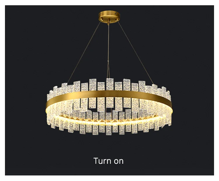 gold chandelier Nordic Luxury Crystal Living Room Chandelier Personality Design Creative Restaurant Exhibition Hall Villa Glass Pendant Lamp wagon wheel chandelier