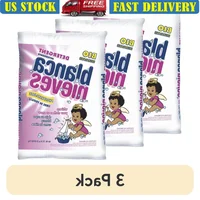 3 Pack Laundry Detergent Powder Safe All Ages Deep Cleansing Anionic Surfactant Brightening Stain Odor Removal Fresh Scent 25