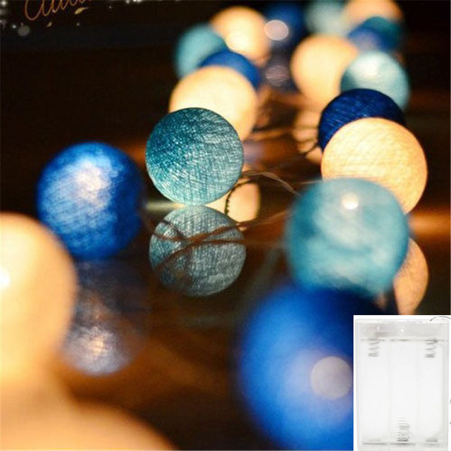 Light Chain Night Lights Garland LED String Christmas Kids Bedroom Halloween Outdoor Wedding Patio Party Decoration