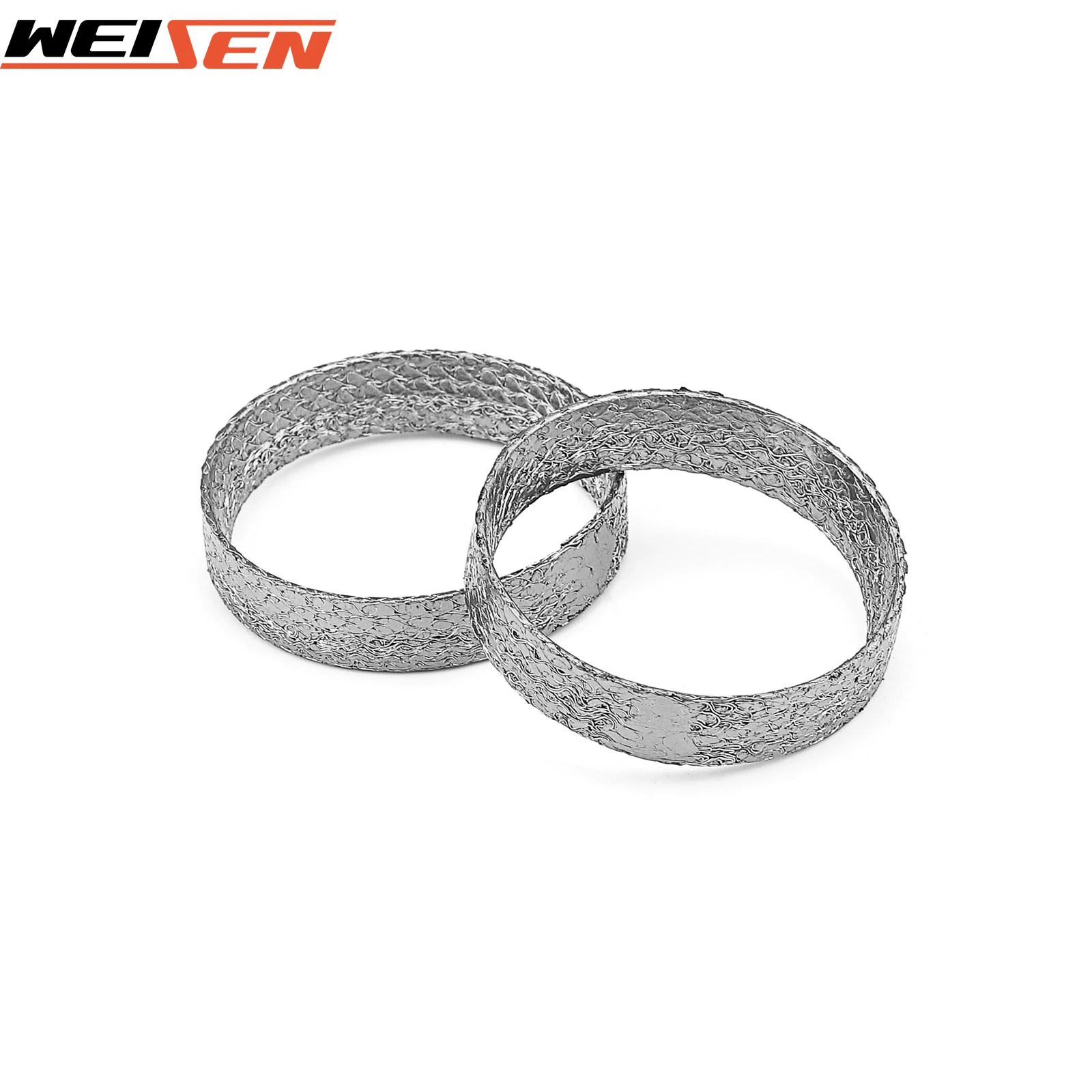 Motorcycle Exhaust Tail Pipe Flange Gaskets/Seal Install Kit for Harley Big Twin/Softail/Touring/Sportster/Dyna 1984-UP