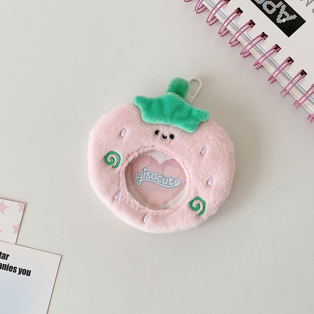 Kawaii الفراولة 65mm حاملي بطاقات الشارة أكياس الم...
