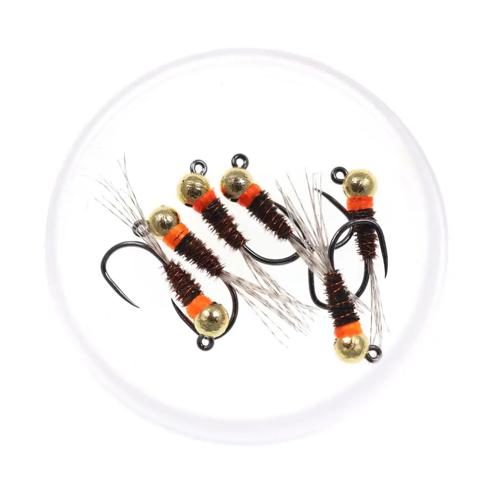 Vtwins Tungsten Jig Euro Nymphs Jig Head Perdigon Nymphs Pheasant Tail Wet  Flies For Grayling Trout Fly Fishing Lure Flies