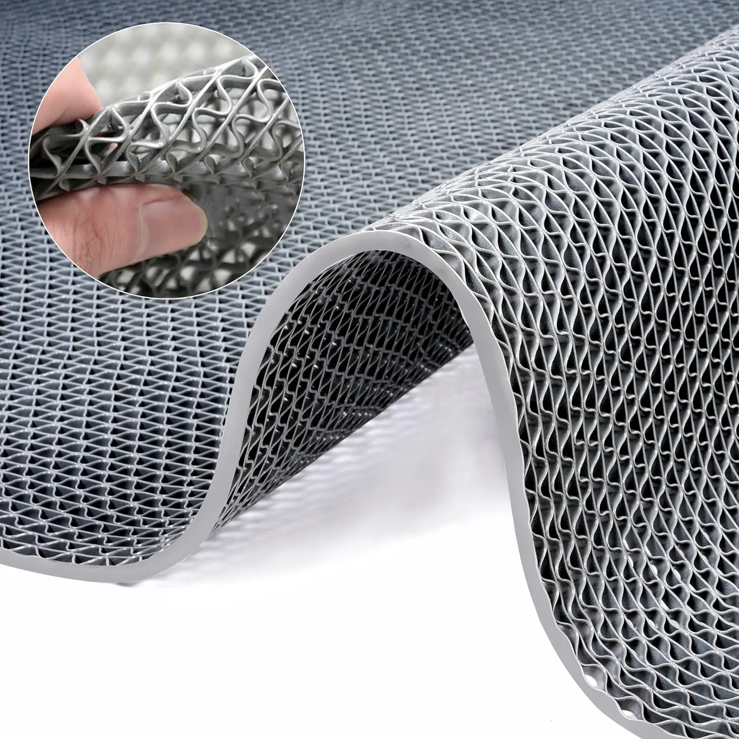 Bathroom Floor Mat Non Slip Hollow Easy To Clean and Durable