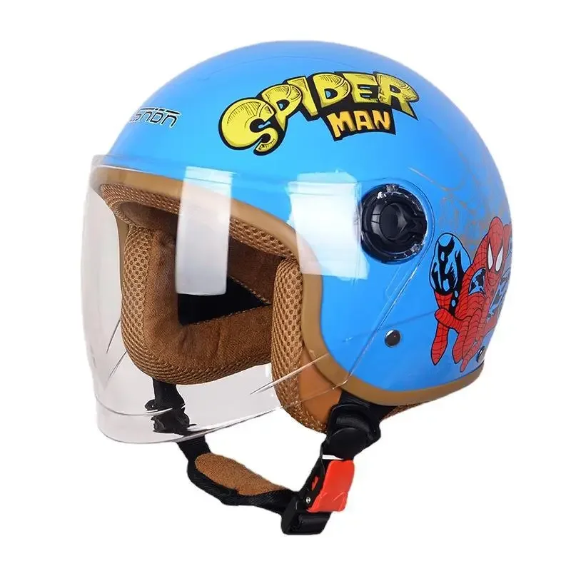 Customizable Children's Helmet For Boys And Girls All Seasons Warm Winter Anti-Fog Half Helmet Summer Breathable Lightweight 4