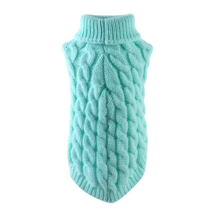 Sweater Turtleneck Knitted Pet Clothing