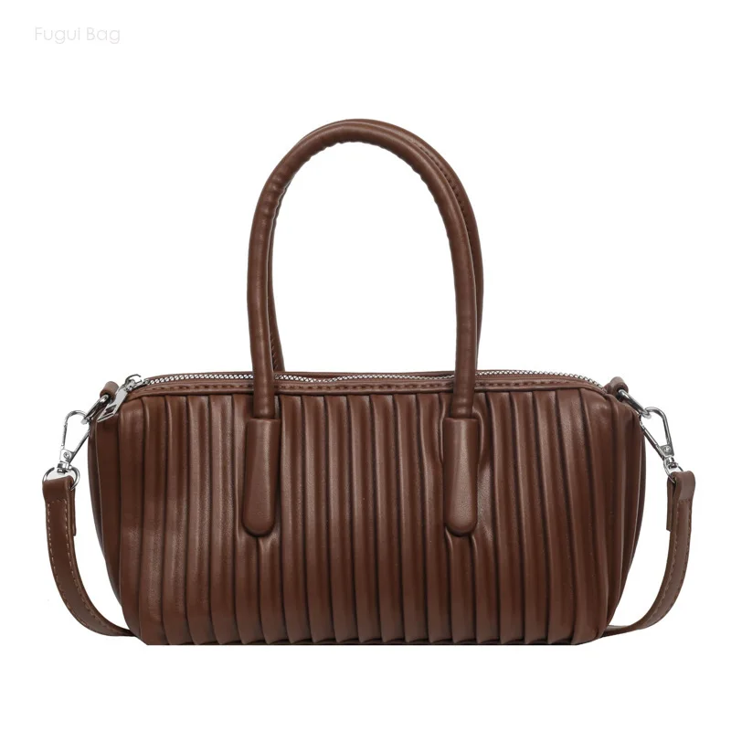 Versatile Women's High End Handbag New Work Commuter Simple and Versatile Fashionable Folded Crossbody Small Square
