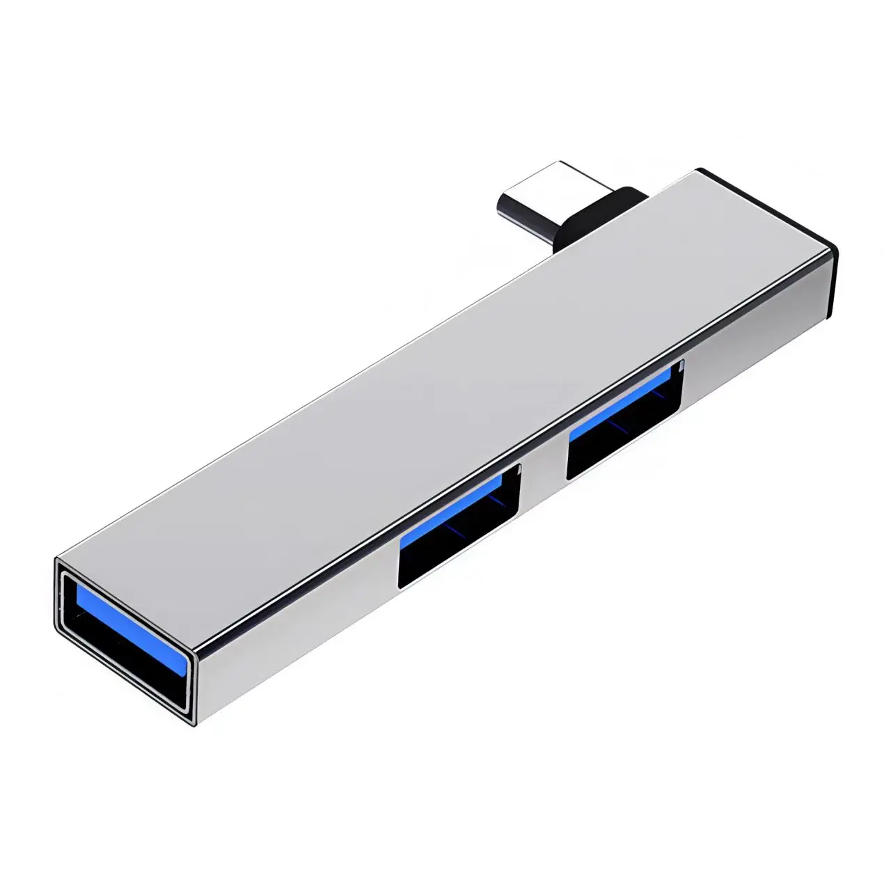 ตัวเลือกสินค้า USB-C ฮับ 4 พอร์ต ตัวขยาย USB 3.0 สำหรับโน๊ตบุ๊กและมือถือ