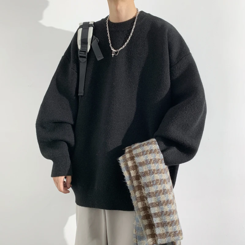 2025 سترة كشميرية الرجال سترة الخريف الشتاء Hombre...