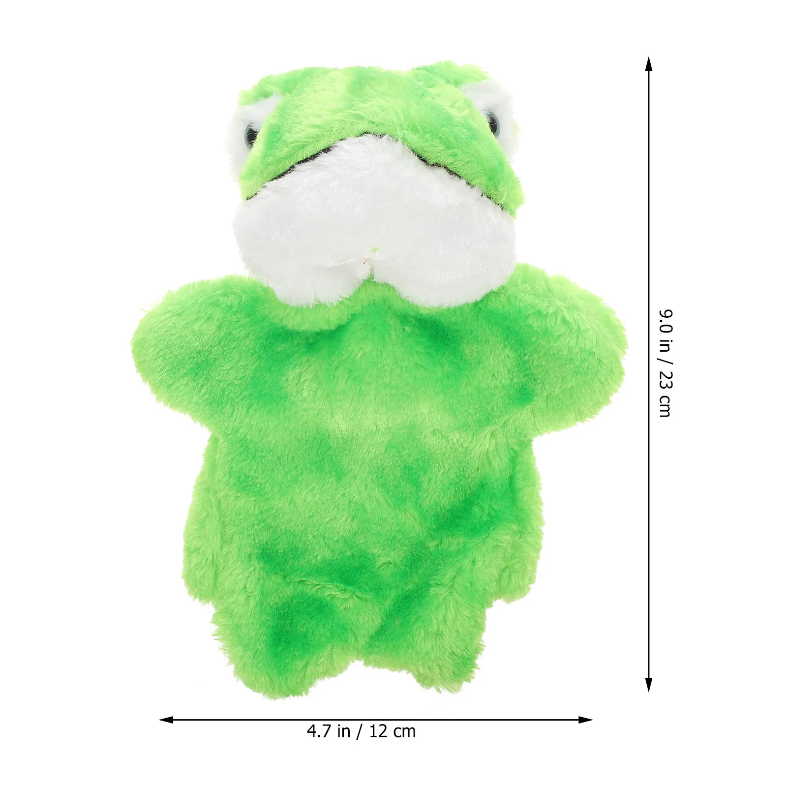 1Pcs 개구리 손 인형 창의적인 디자인 어린이 대화형 스토리텔링 역할 놀이 소품 어린이를위한 파티 호의 선물 부모-자녀 재미