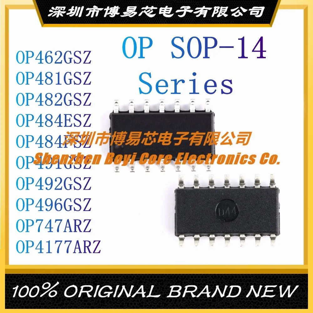 

OP462GSZ OP481GSZ OP482GSZ OP484ESZ OP484FSZ OP491GSZ OP492GSZ OP496GSZ OP747ARZ OP4177ARZ SOP-14 New Original Genuine
