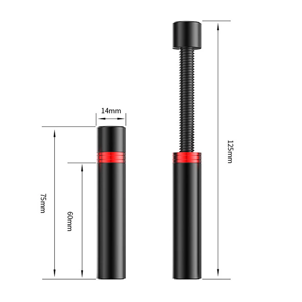 Adjustable Aluminum Alloy GPU Support Bracket with Telescopic Rotary Screw