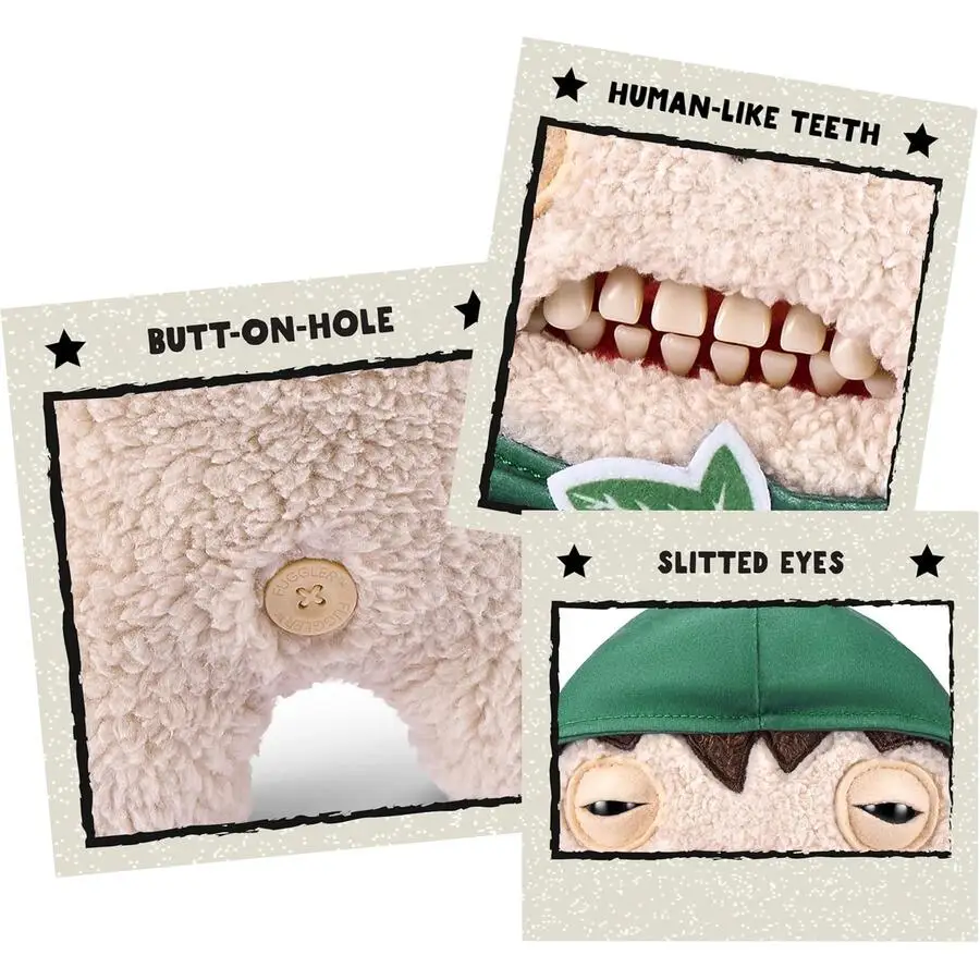 本物のファグラー かわいいぬいぐるみ 歯のモンスター ロード・オブ