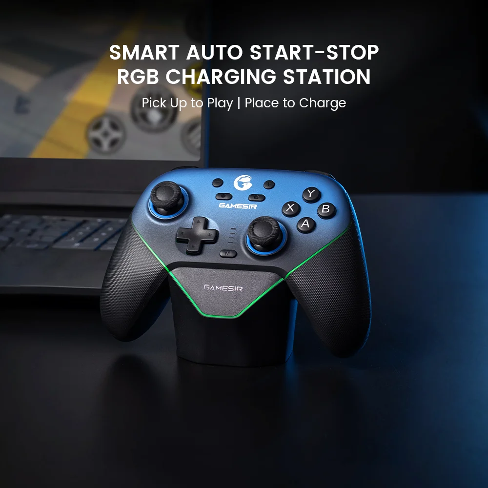 GameSir Super Nova Wireless Controller with Charging Station and Hall Effect Technology