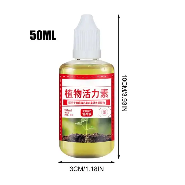 Növénynövekedés -Fokozó 50 Ml Serkenti A Gyökér Termelését Keményfa És Puhafa Dugványok Probiotikájában Talaj Növények Magjában - Image 6
