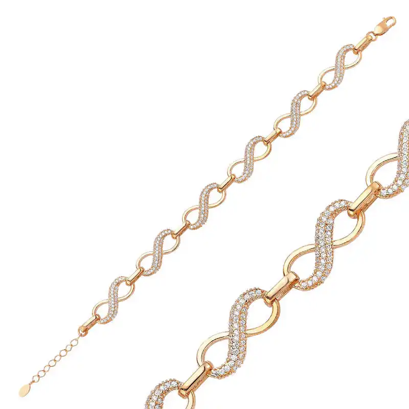 

Tevuli 925 Sterling Silver Infinity Ladies Bracelet