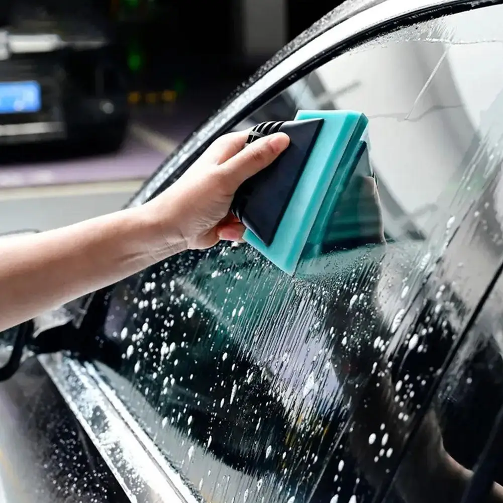 Silicone Scraper For Car Glass Rubber Squeegee Tool Cleaning Water Scraper Car Accessories