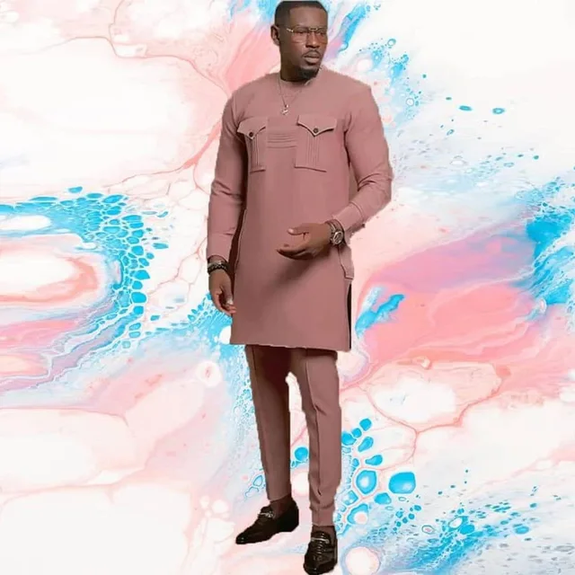 Adeyemi Long Sleeve Dashiki Outfit