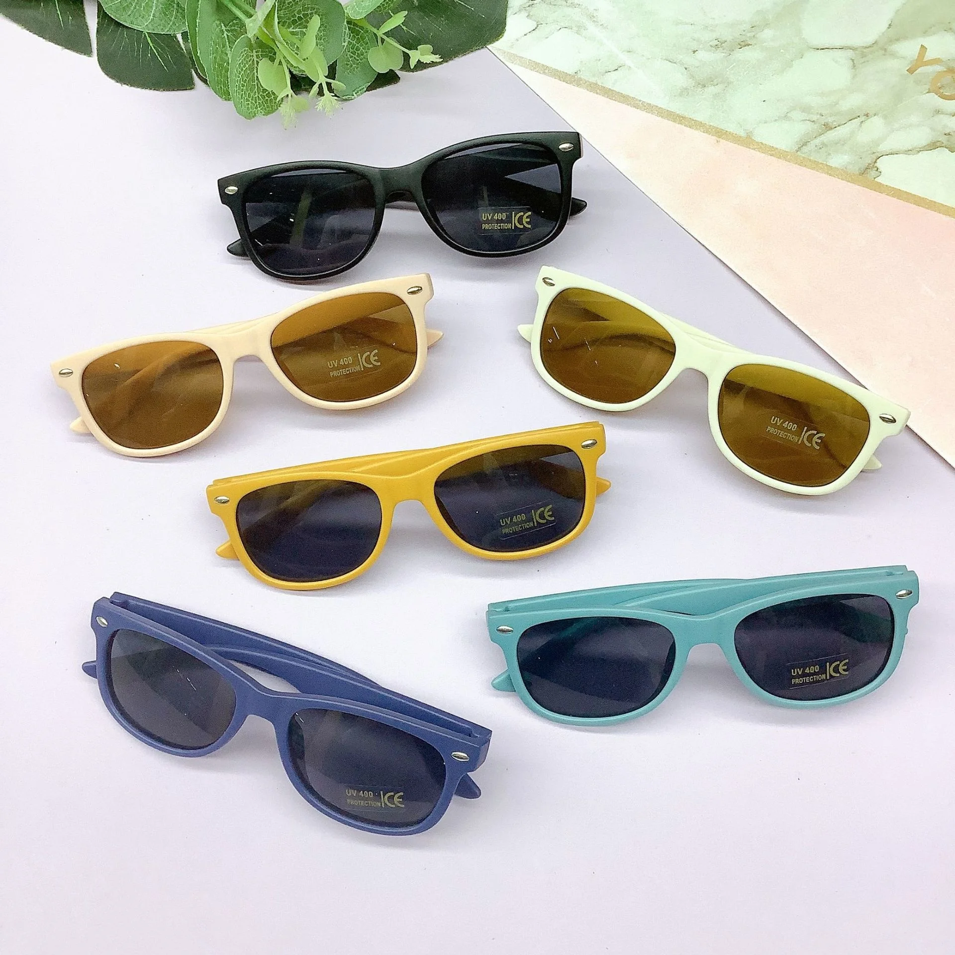 Fashion children's sunglasses personality boys and girls sunglasses sun visor_voghion.com