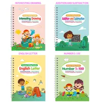 The New Best-selling English Version of The Grooved Exercise Book Can Eliminate Beginners' Magic Practice Books 1
