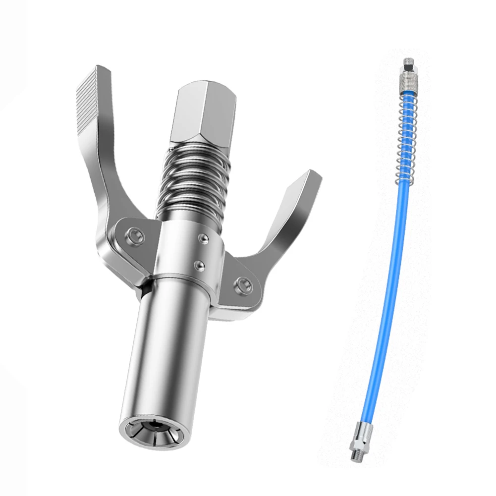 Grease Gun Coupler Tooling 10000psi Quick Release Grease Pump Tip Tool Auto Filling Equipment